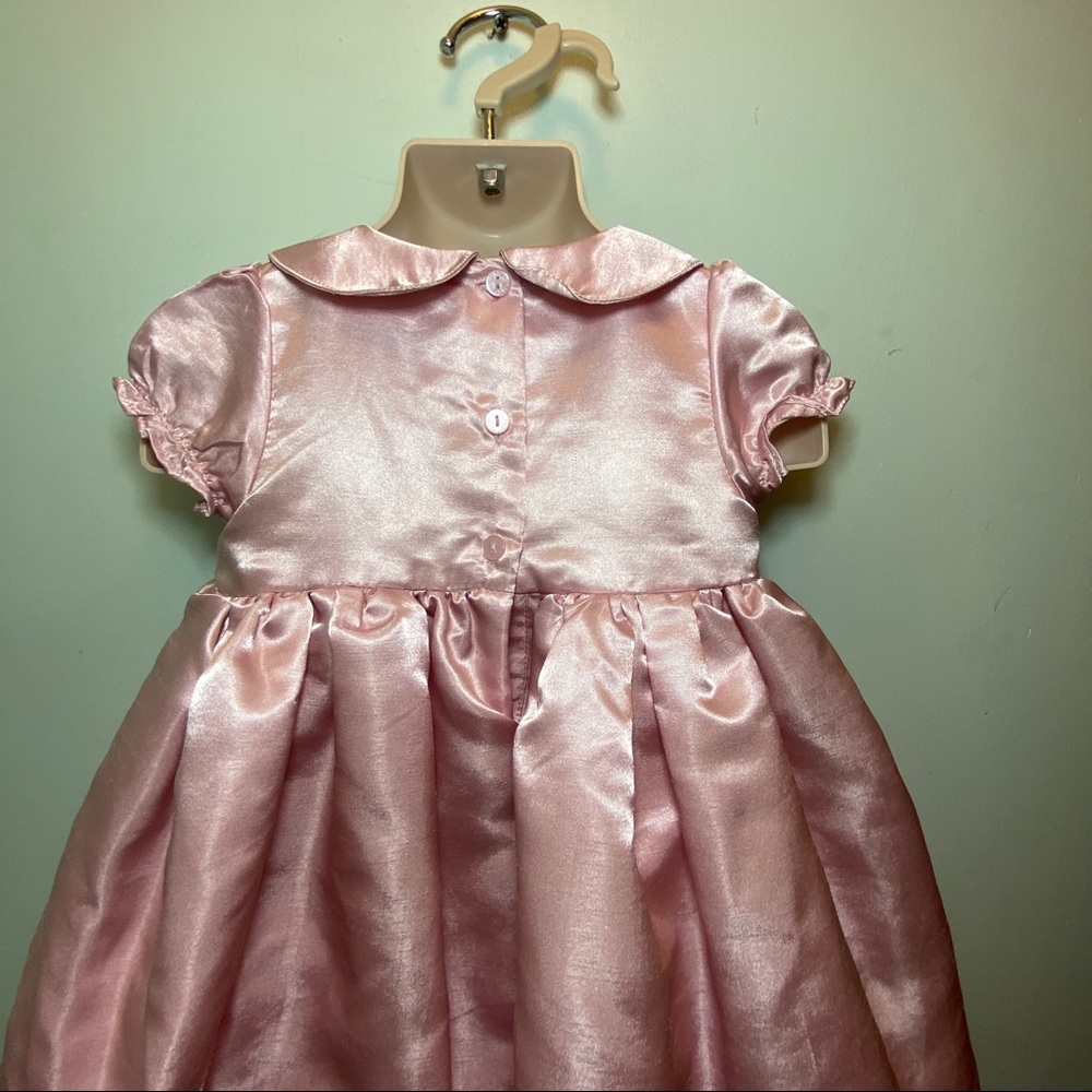 Beautiful pink little girls dress size 3T - Picture 4 of 5